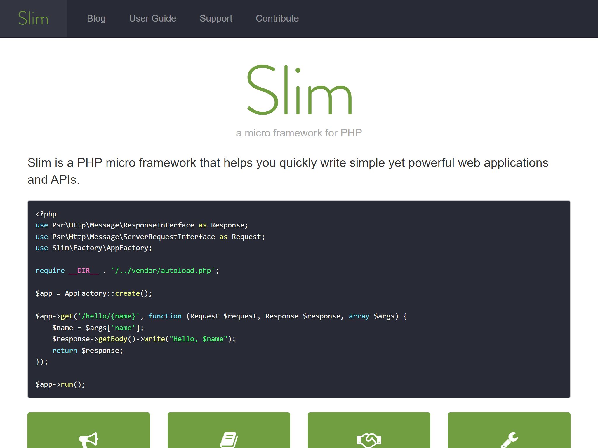 Slim Framework