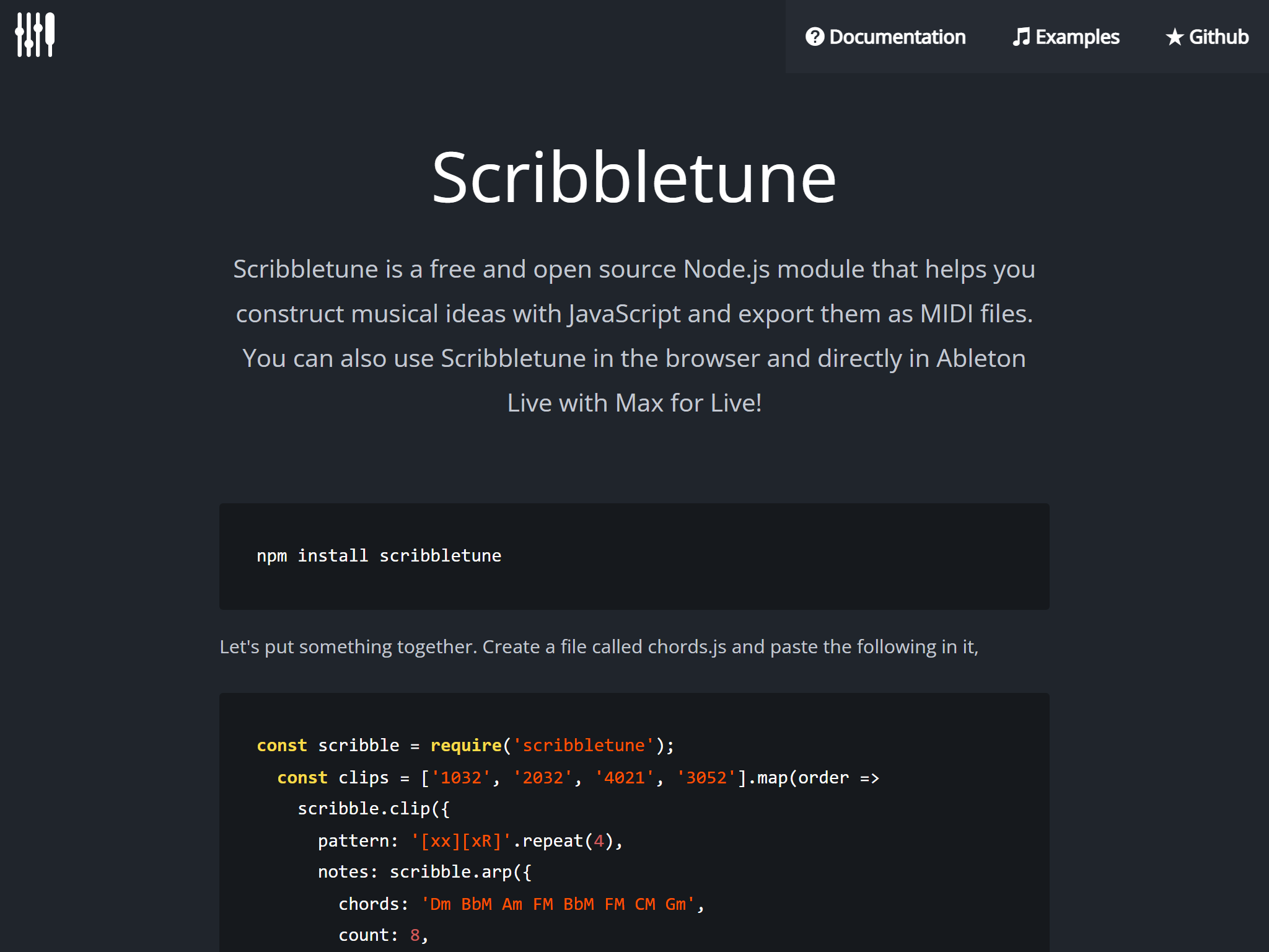 Scribbletune