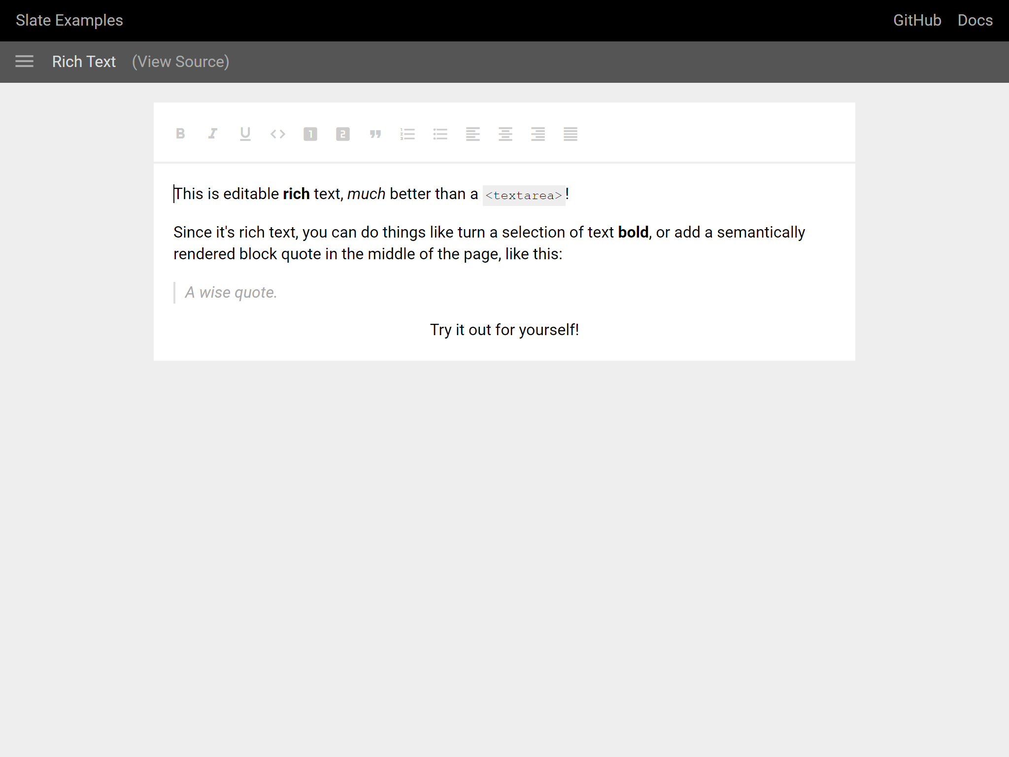 Slate.js