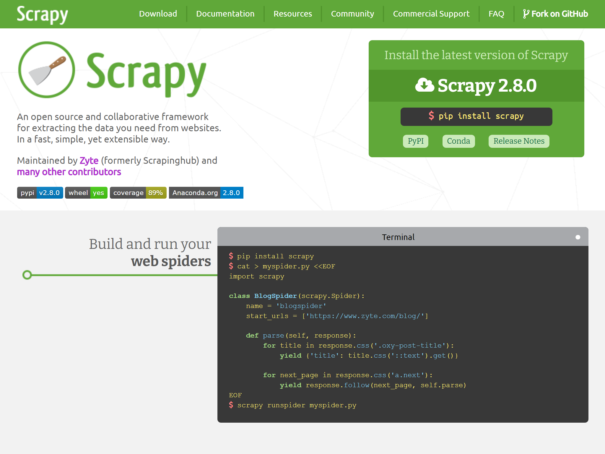 Scrapy